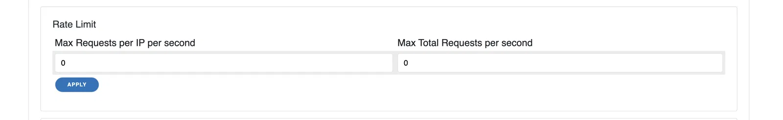 Rate Limit - Prophaze WAF