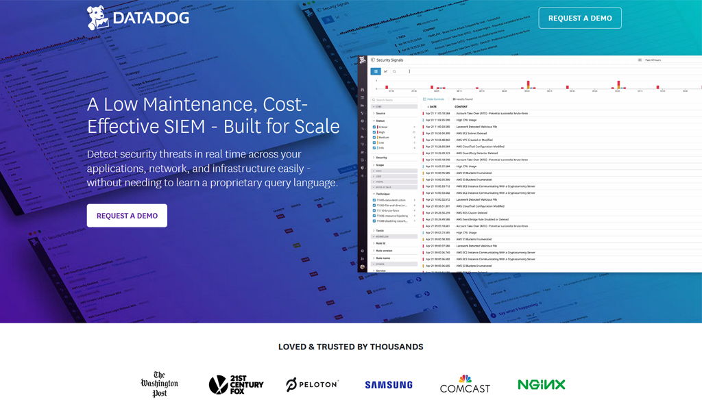 Datadog's Cloud SIEM