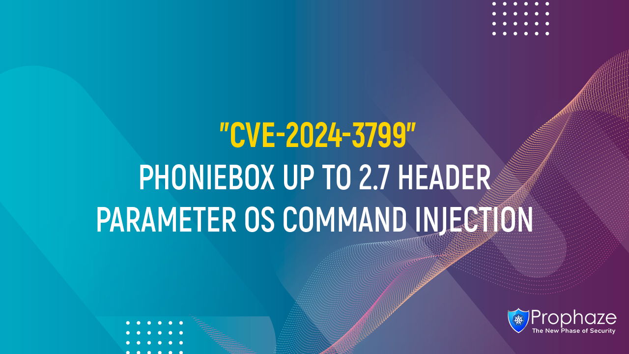 CVE-2024-3799 : PHONIEBOX UP TO 2.7 HEADER PARAMETER OS COMMAND INJECTION