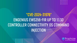 CVE-2024-31976 : ENGENIUS EWS356-FIR UP TO 1.1.30 CONTROLLER CONNECTIVITY OS COMMAND INJECTION