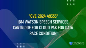 CVE-2024-49353 : IBM WATSON SPEECH SERVICES CARTRIDGE FOR CLOUD PAK FOR DATA RACE CONDITION