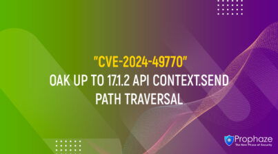 CVE-2024-49770 : OAK UP TO 17.1.2 API CONTEXT.SEND PATH TRAVERSAL