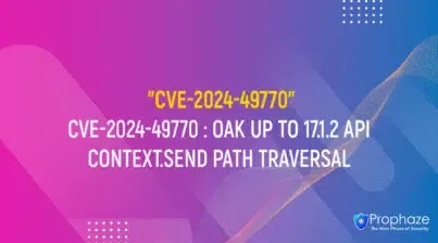 CVE-2024-49770 : OAK UP TO 17.1.2 API CONTEXT.SEND PATH TRAVERSAL