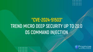 CVE-2024-51503 : TREND MICRO DEEP SECURITY UP TO 20.0 OS COMMAND INJECTION