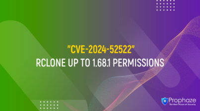 CVE-2024-52522 : RCLONE UP TO 1.68.1 PERMISSIONS