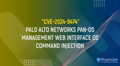 CVE-2024-9474 : PALO ALTO NETWORKS PAN-OS MANAGEMENT WEB INTERFACE OS COMMAND INJECTION