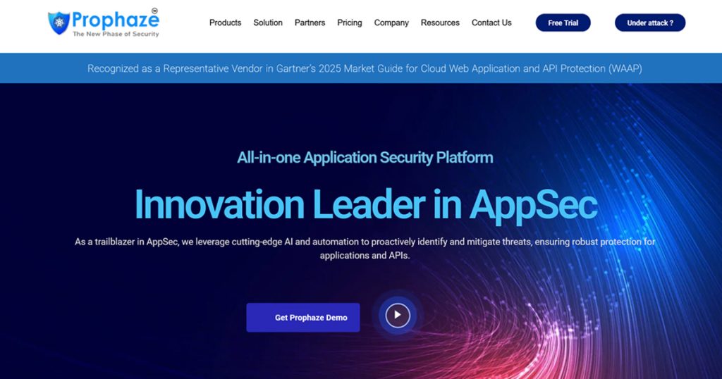 Prophaze – AI-Driven Enterprise WAAP & API Security